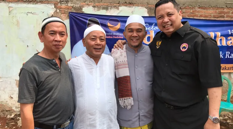 Read more about the article GP NasDem Jakarta Sebar Hewan Qurban ke Pemukiman Padat Penduduk
