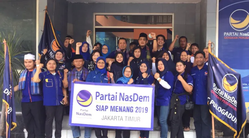 Read more about the article Gandeng Ojek Online, NasDem Jaktim Konvoi Daftar ke KPUD