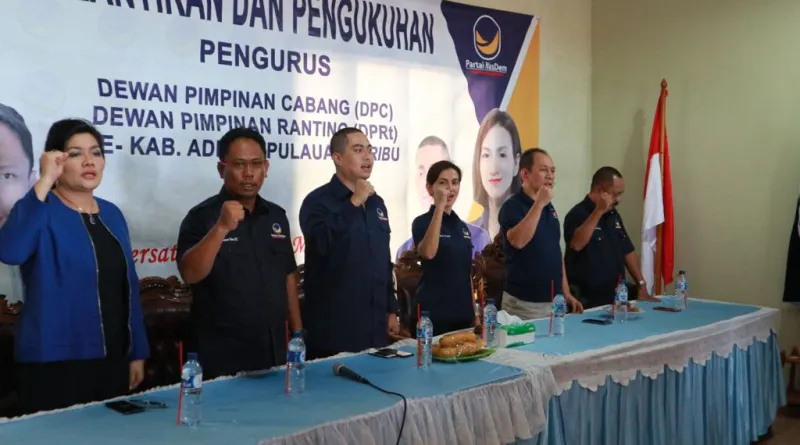 You are currently viewing NasDem Jakarta Lantik Pengurus DPC dan DPRt Kepulauan Seribu