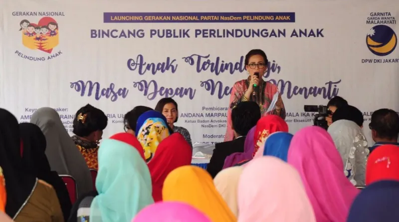 Read more about the article Garnita NasDem Dorong Pemda DKI Bantu Korban Kekerasan pada Anak