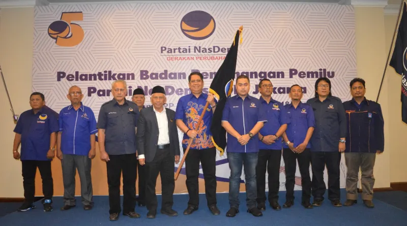 Read more about the article NasDem Lantik Pengurus Bappilu se-Provinsi DKI Jakarta