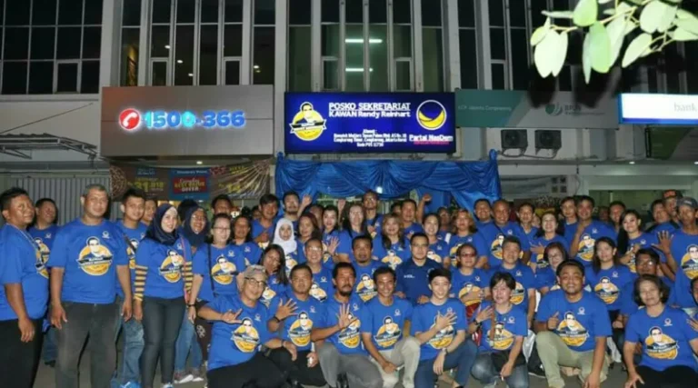 Resmikan Posko Pemenangan, Rendy Reinhart Serap Aspirasi Warga