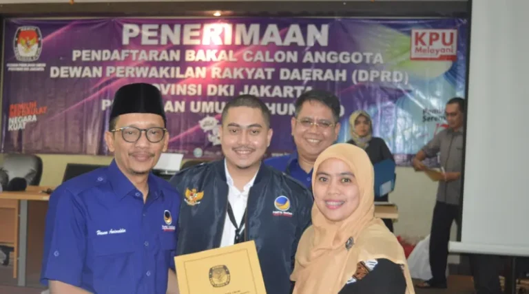106 Bacaleg NasDem DKI Lolos Verifikasi KPU