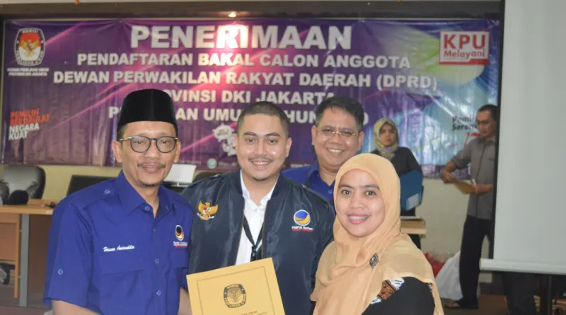 Read more about the article 106 Bacaleg NasDem DKI Lolos Verifikasi KPU