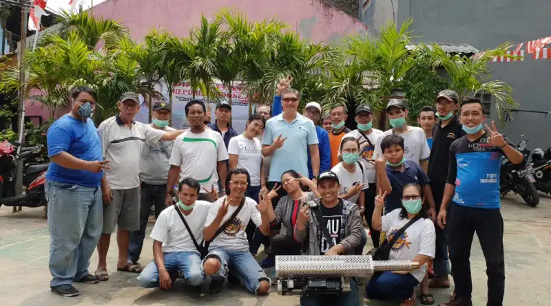 Read more about the article Agus Lomboan Isi HUT Kemerdekaan dengan Kerja Bakti