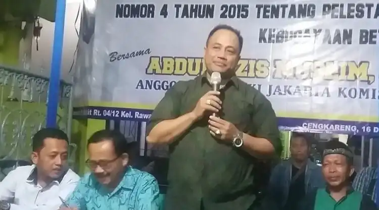 Read more about the article Abdul Azis Gencar Sosialisasikan Perda Pelestarian Budaya Betawi