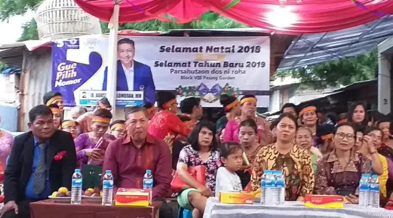 Keluarga Besar Tapanuli di Kembangan Siap Menangkan Agus Lomboan