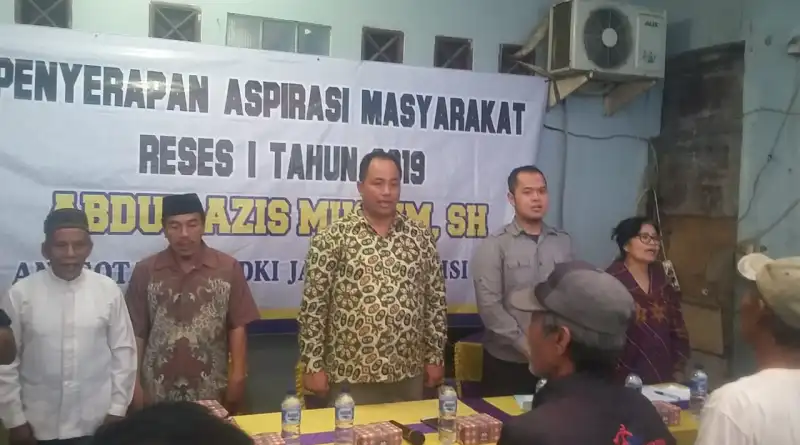 Read more about the article Reses Pertama, Abdul Azis Jemput Aspirasi Masyarakat Jakarta Barat
