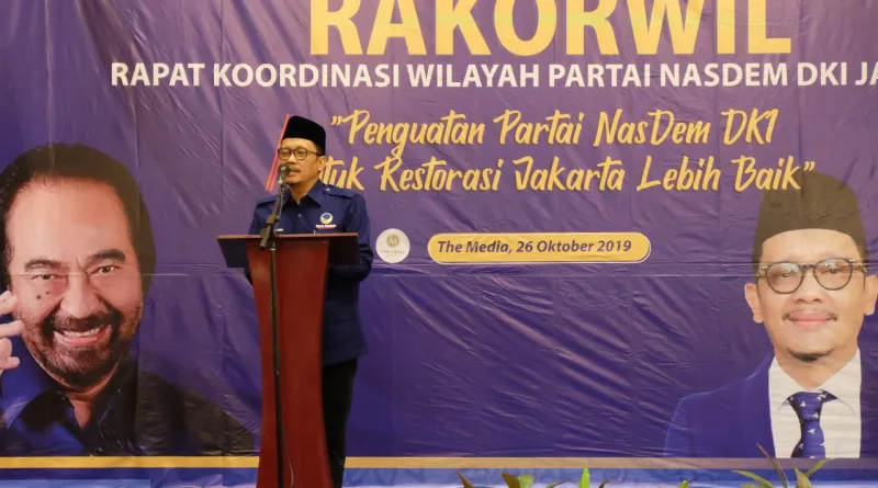 Read more about the article Rakorwil NasDem DKI Panaskan Kembali Mesin Partai