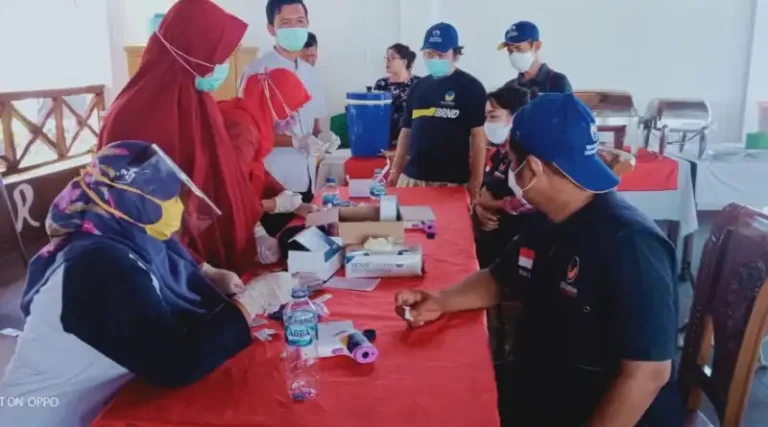 NasDem Peduli, Gelar Rapid Test Covid-19 di Pulau Kelapa