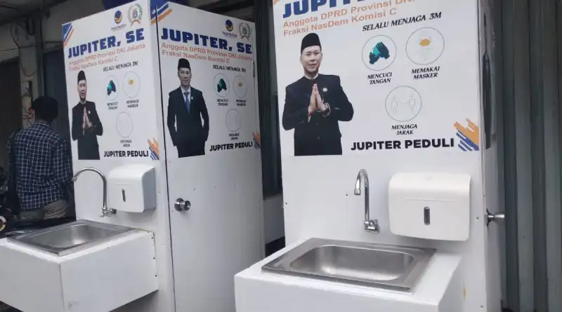 Read more about the article Jupiter Sumbang Wastafel untuk 5 RW di Jakarta Barat
