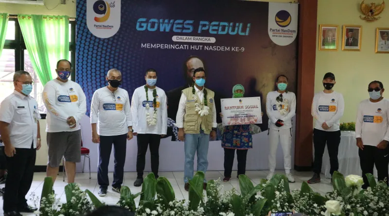 Read more about the article NasDem DKI Gelar Gowes Peduli