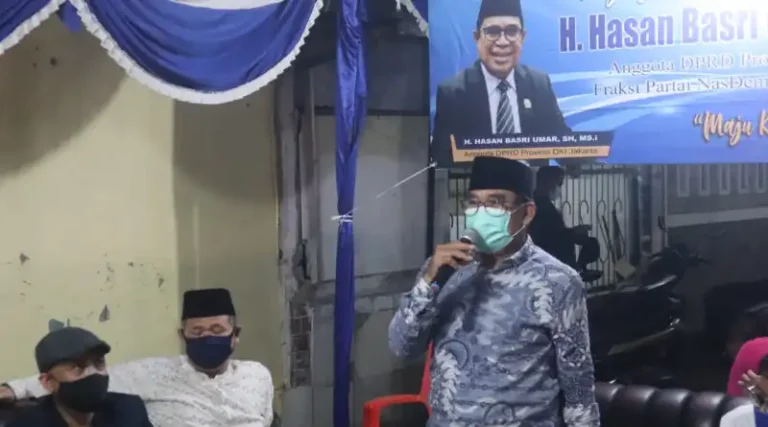 Gelar Reses, Hasan Basri Serap Aspirasi Warga Kebon Bawang
