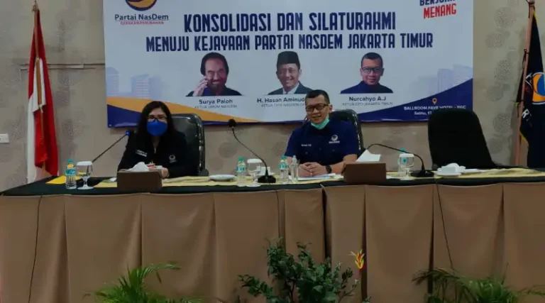 Gelar Dialog Internal, NasDem Jaktim Serukan Kawal Pemulihan Ekonomi Nasional