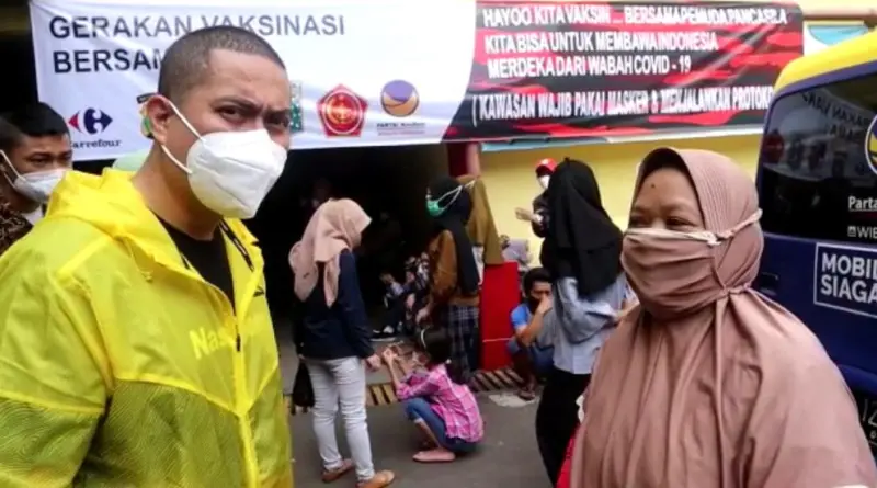 Read more about the article Mobil NasDem Peduli Permudah Warga Ikut Vaksinasi