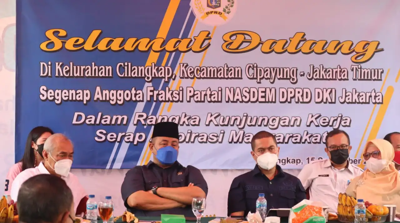 You are currently viewing Fraksi NasDem DPRD DKI Serap Aspirasi Masyarakat di Kelurahan Cilangkap