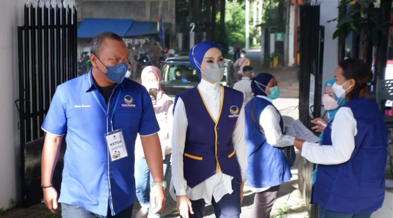 Read more about the article Sentra Vaksinasi Booster NasDem Jakarta Diapresiasi