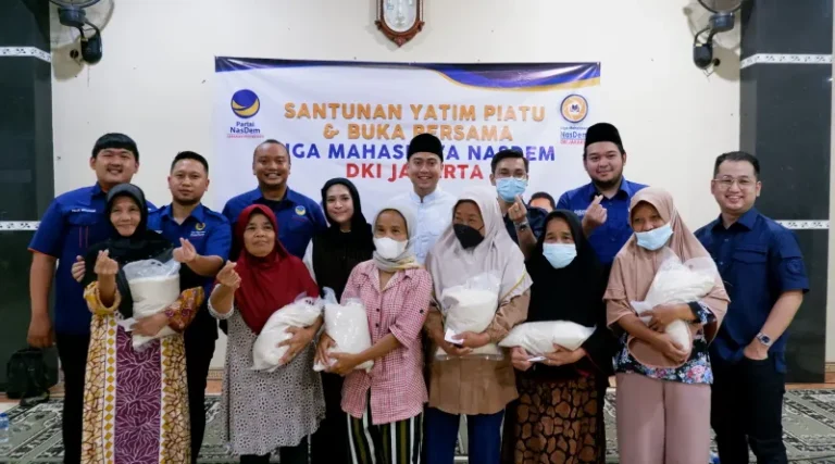 Safari Ramadan LMN DKI, Gelar Santunan Yatim Piatu dan Buka Puasa Bersama