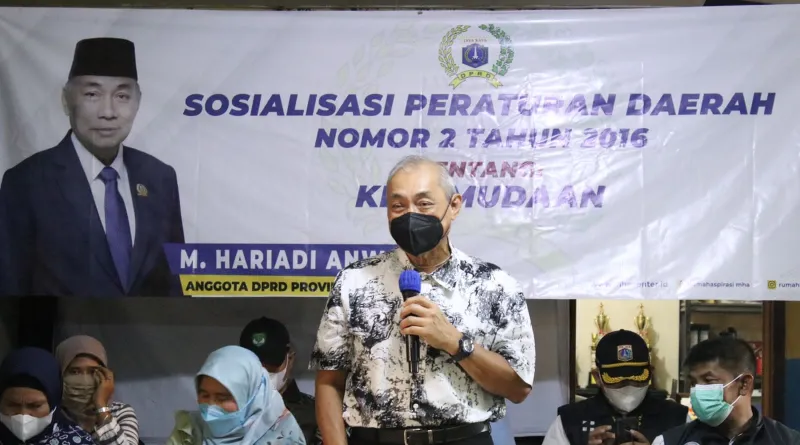 You are currently viewing Gelar Sosperda, Hariadi Anwar Imbau Pemuda Aktif Tangkal Hoaks