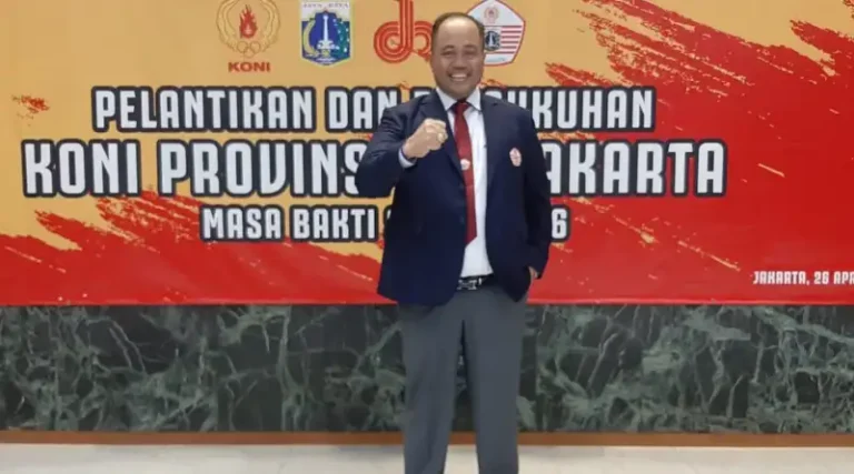 Abdul Azis Muslim Dilantik Jadi Pengurus KONI DKI