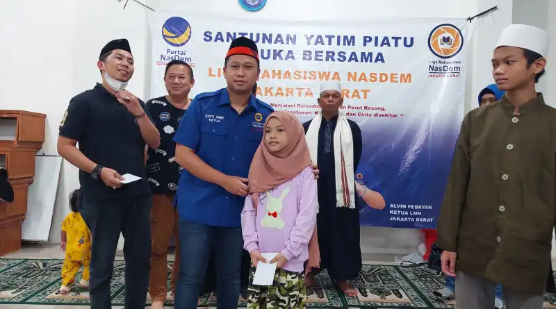 Read more about the article Ramadan Penuh Berkah, LMN Jakbar Gelar Santunan Yatim dan Dhuafa
