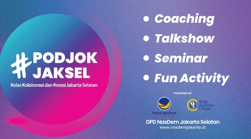 Read more about the article Podjok Jaksel Wadah Milenial Kembangkan Kreativitas