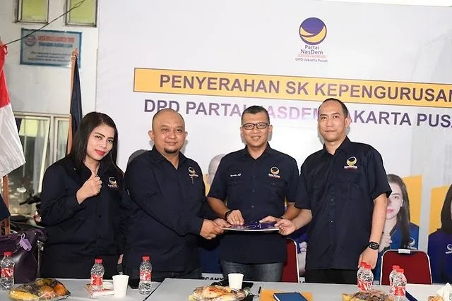 Read more about the article Resmi Dikukuhkan, NasDem Jakpus Siap Kerja Keras Raih Kemenangan
