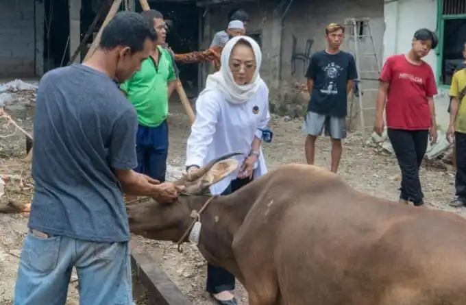 Read more about the article Fenty Lindari Jadikan Ibadah Kurban Momen Mempererat Tali Persaudaraan