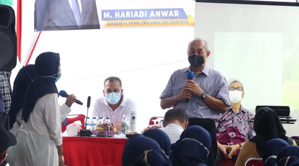 Read more about the article Hariadi Anwar Isi Akhir Pekan dengan Gelar Sosialisasi Perda