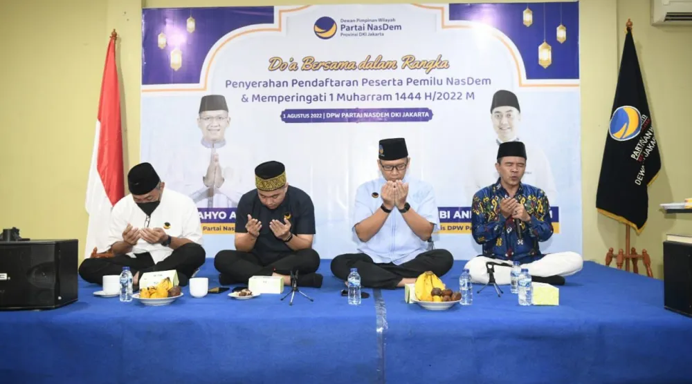 Read more about the article NasDem DKI Gelar Doa Bersama dalam Rangka Pendaftaran Partai NasDem ke KPU