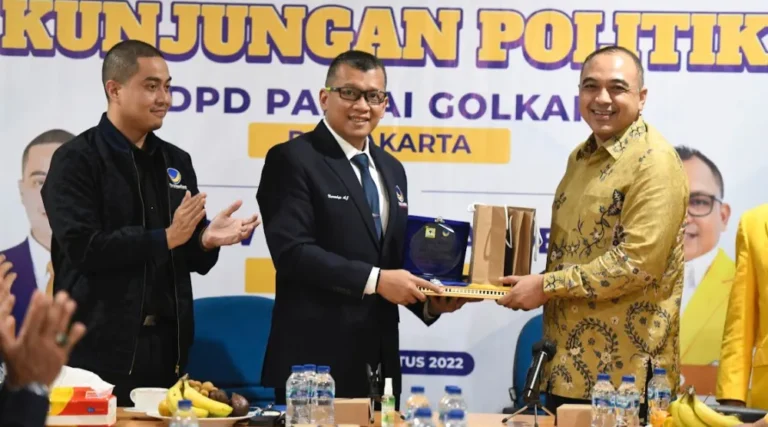 Terima Kunjungan DPD Partai Golkar DKI, NasDem Jakarta Terbuka untuk Semua Parpol