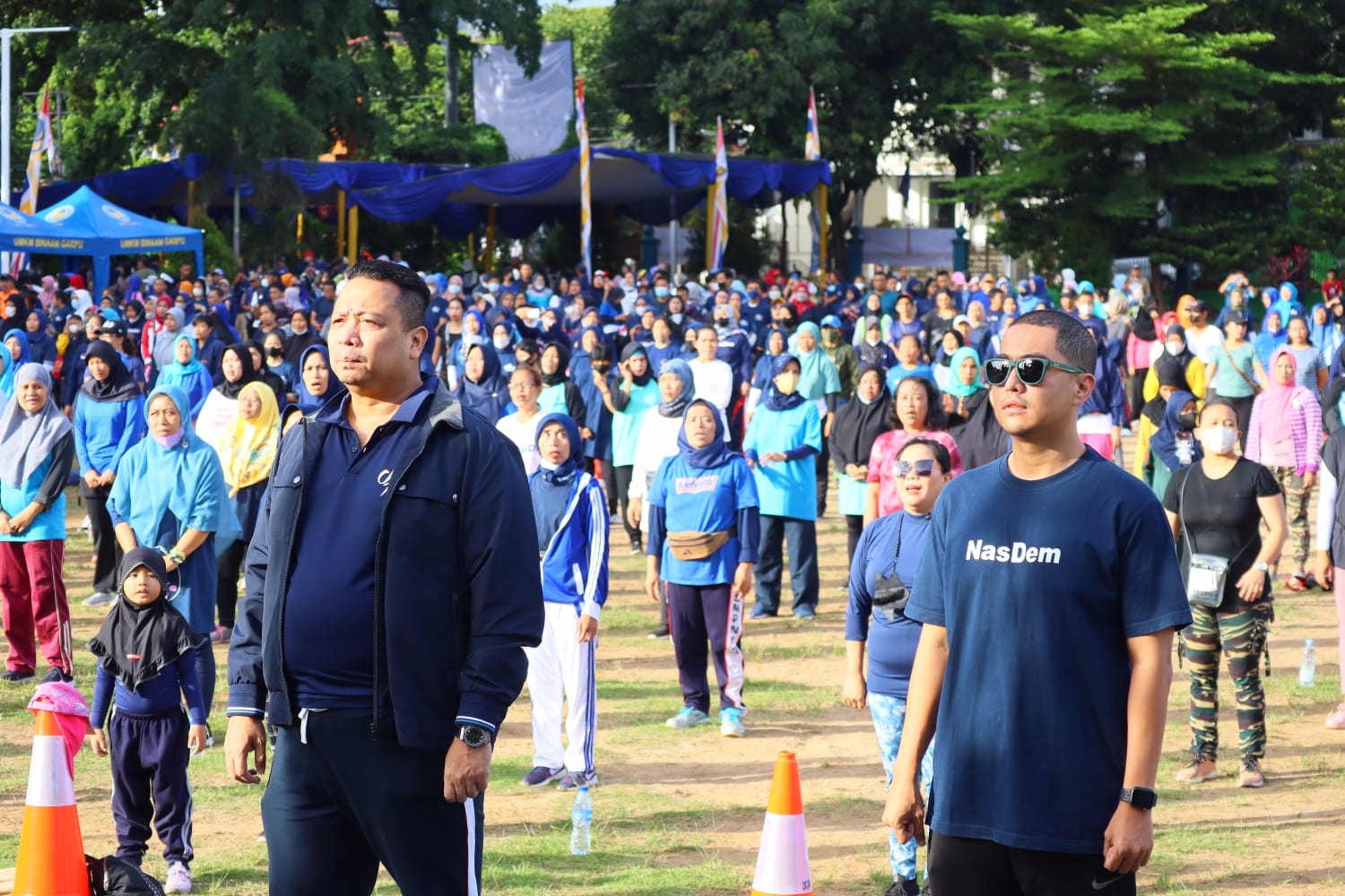 Read more about the article Ribuan Masyarakat Tumpah Ikuti Senam Bareng NasDem Jaksel