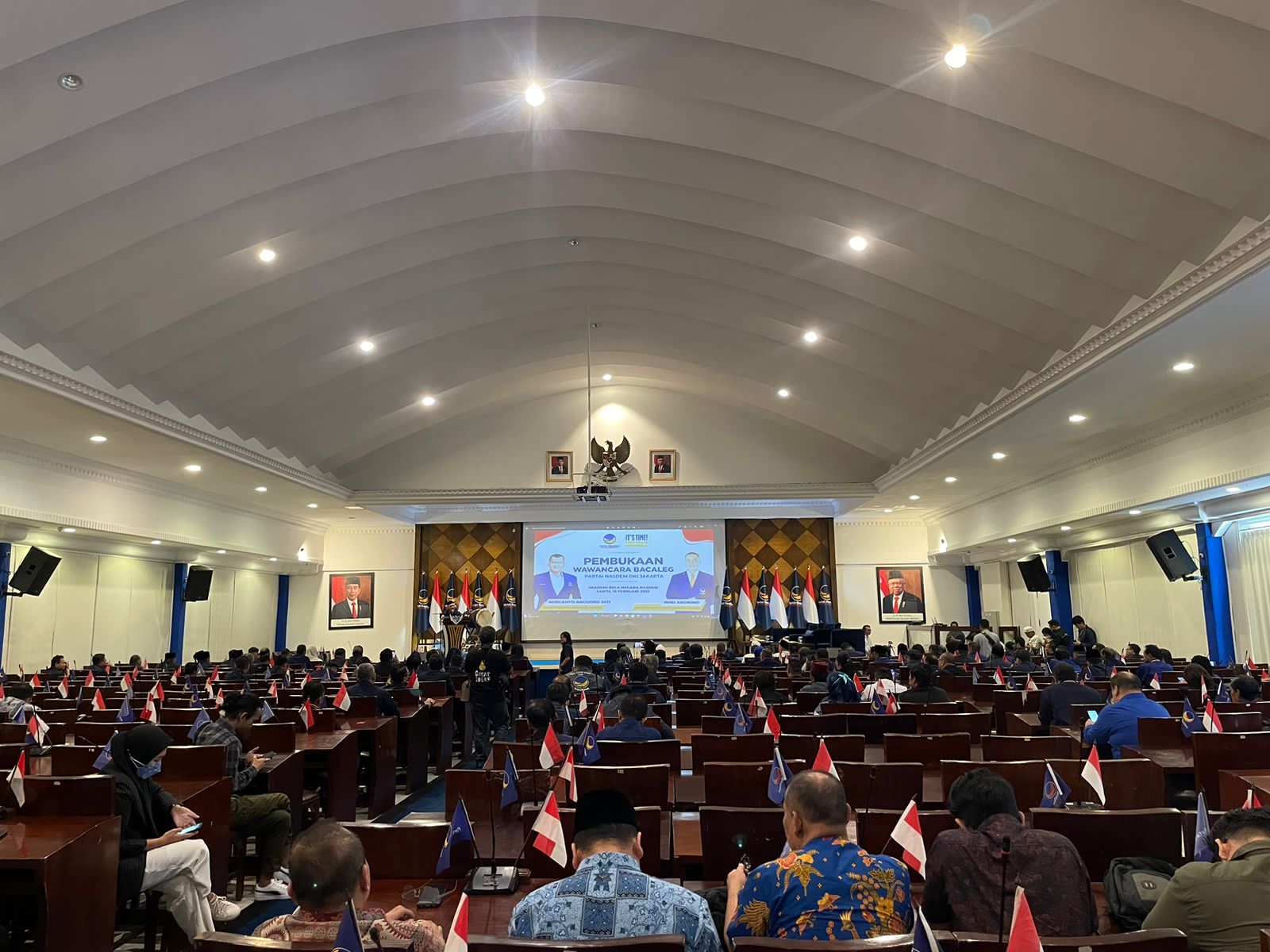 Read more about the article 180 Peserta Ikuti Wawancara Bacaleg NasDem DKI