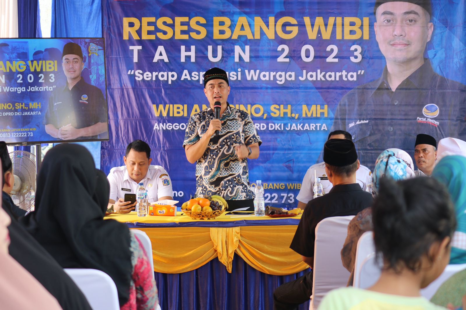 You are currently viewing Lewat Reses, Wibi Fokus Bangun Peradaban dan Kemajuan Warga Jakarta