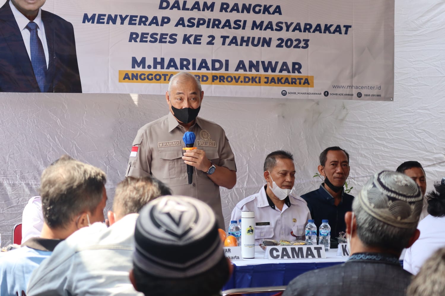 Read more about the article Hariadi Anwar Masih Temukan Penyaluran Bansos di DKI Tidak Tepat Sasaran