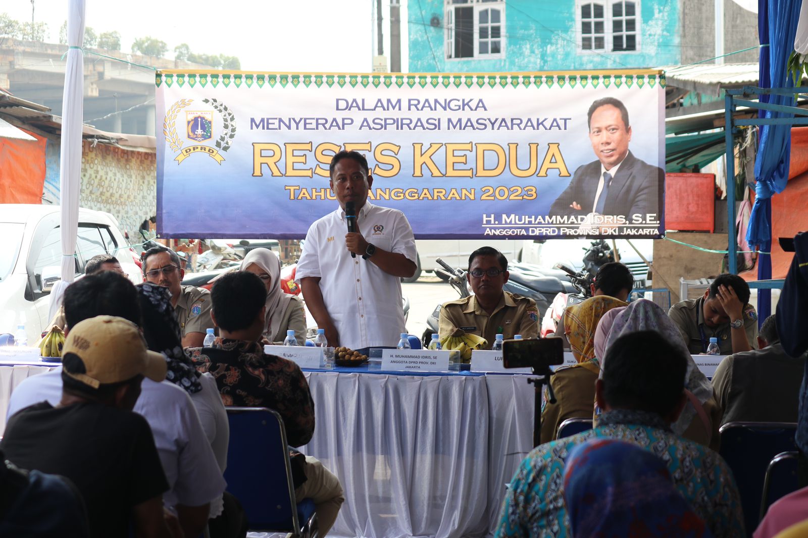 You are currently viewing Muhammad Idris Serap Aspirasi Warga Kalibaru Jakut