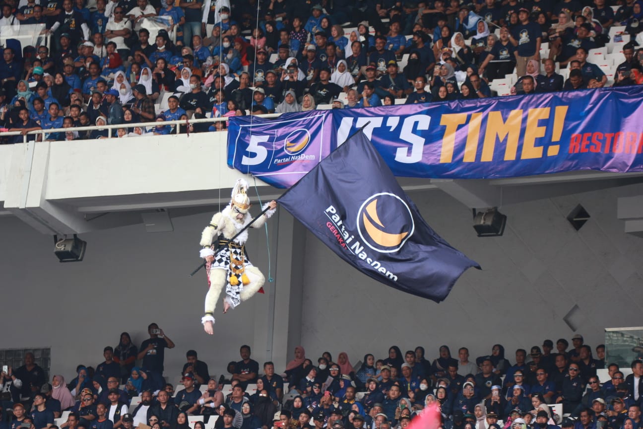 Read more about the article Cara NasDem Tebar Pengaruh Positif dalam Apel Siaga di GBK