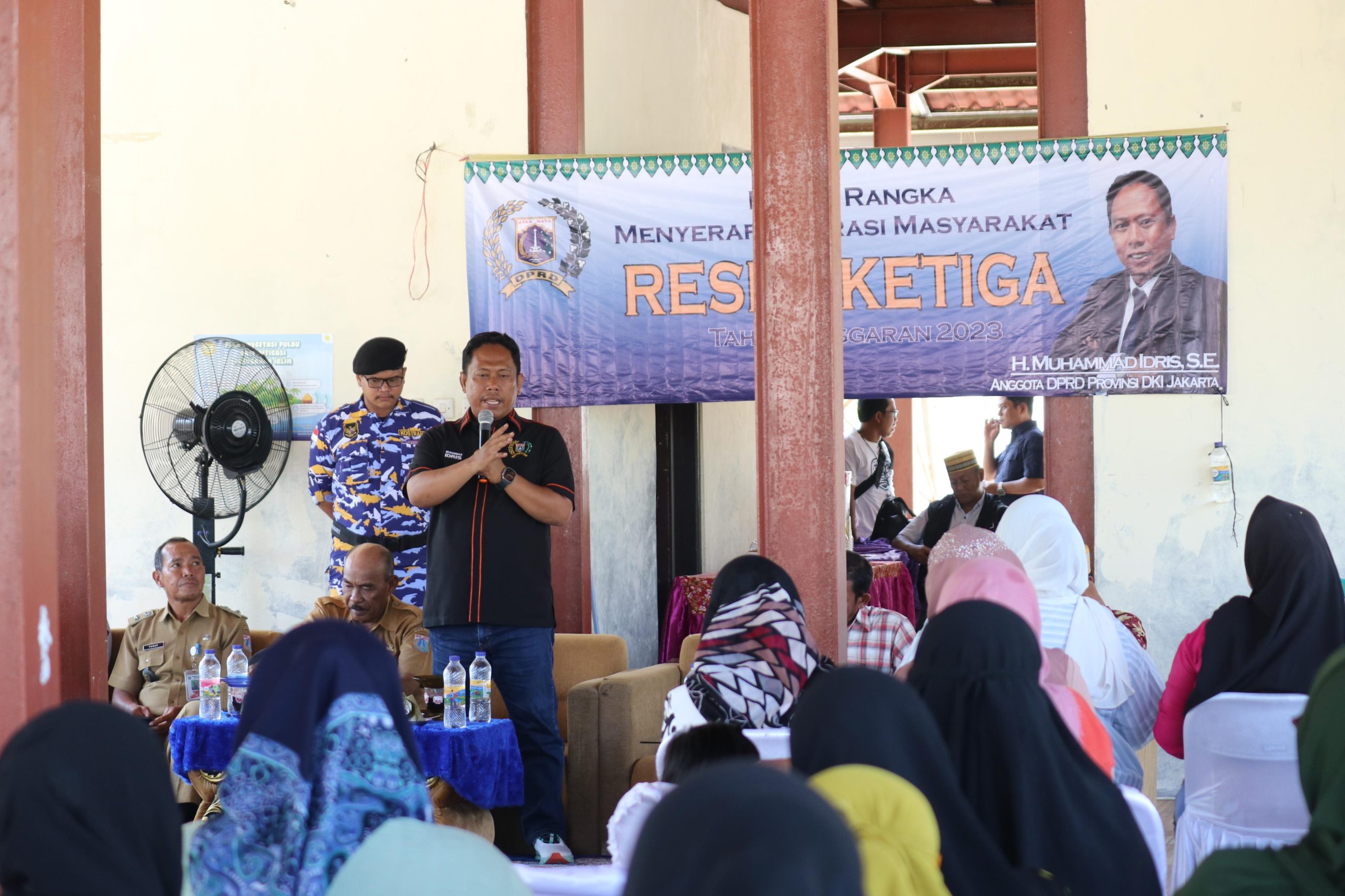 You are currently viewing Reses di Pulau Sabira, Idris Temukan Kondisi Jalan yang Rusak