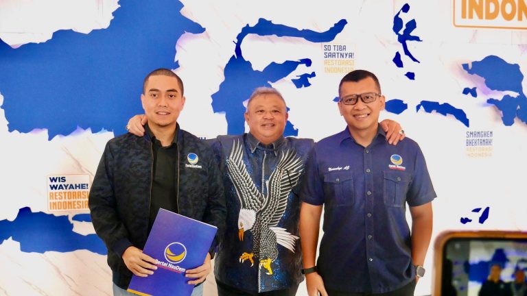 Wibi Andrino Pimpin DPW NasDem DKI Jakarta