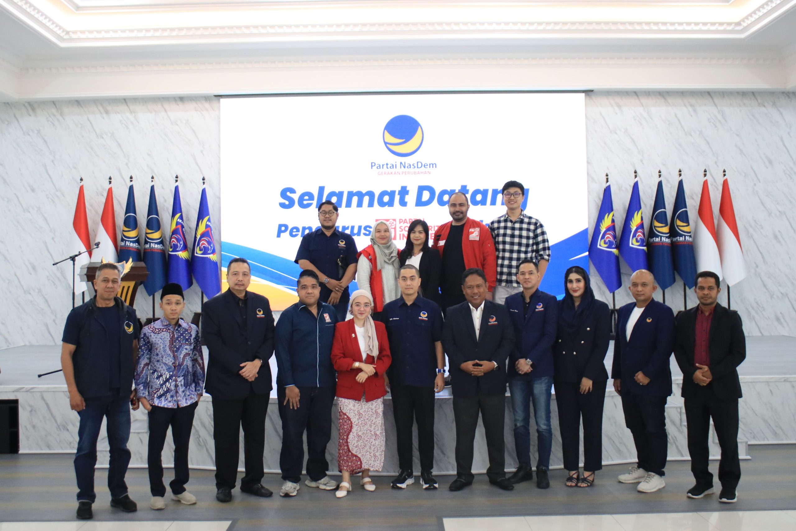 Read more about the article NasDem Jakarta Terima Kunjungan PSI Jakarta, Bangun Kolaborasi di Tingkat DPRD