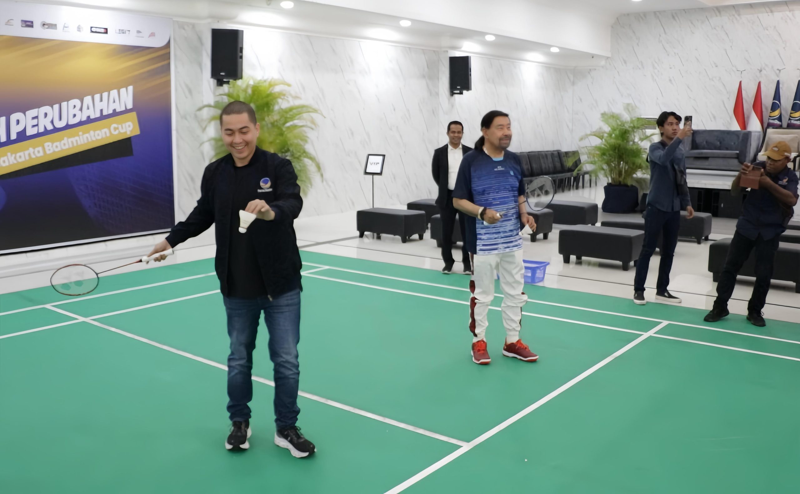 Read more about the article Sukses Gelar Badminton Cup, NasDem Jakarta Siapkan Kompetisi Sepakbola