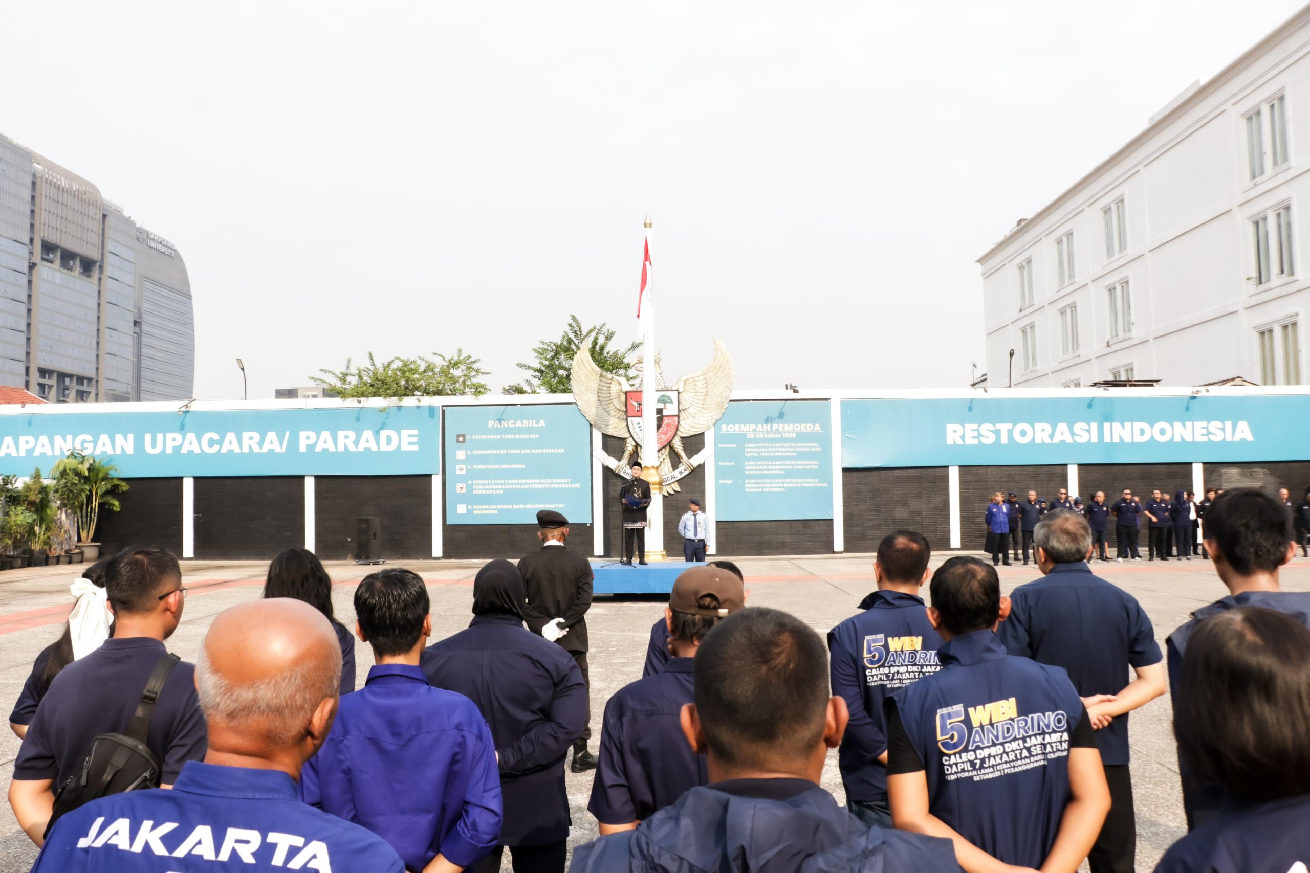 Read more about the article NasDem Jakarta Gelar Upacara HUT ke-79 RI di ABN NasDem