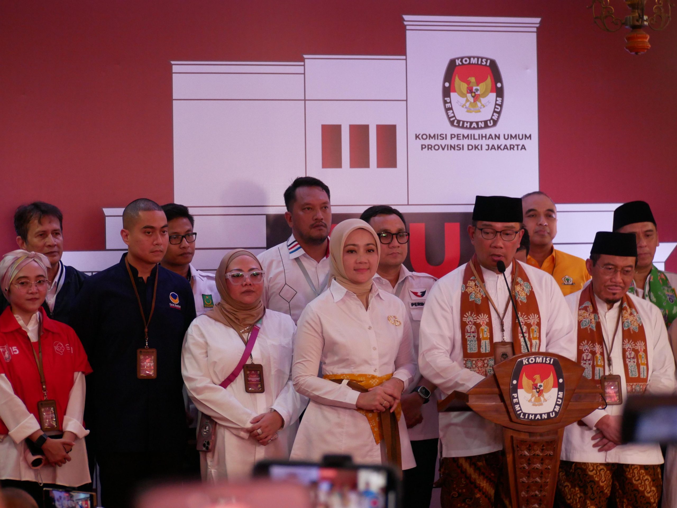 Read more about the article NasDem Jakarta Dampingi Ridwan Kamil – Suswono Daftar ke KPU