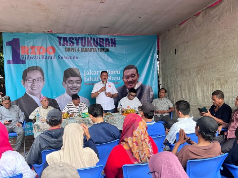 Gelar Tasyakuran, Ongen Sangaji Doakan Pasangan RIDO Menangkan Pilgub Jakarta