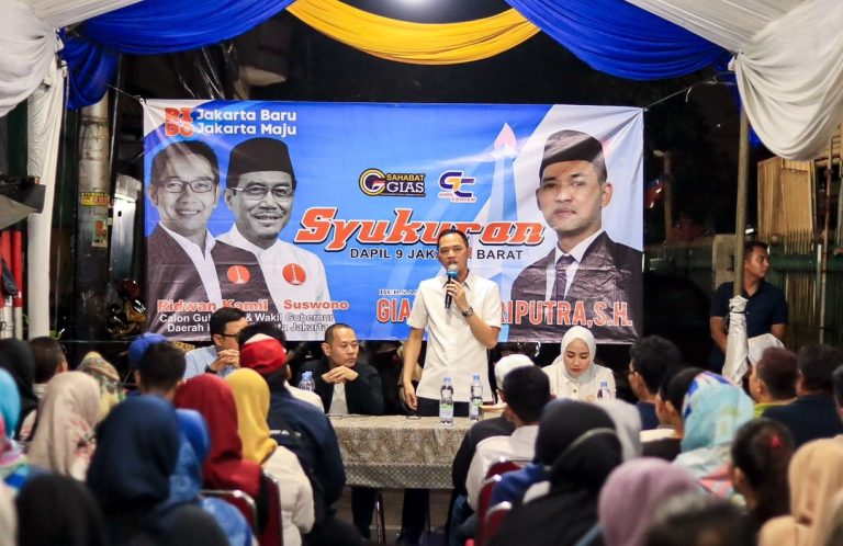 Hadir Bersama Masyarakat Tambora dan Angke, Gias Sampaikan Program Unggulan Ridwan Kamil-Suswono