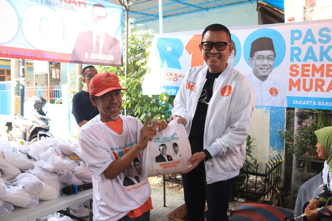 Read more about the article Warga Warakas Jakarta Utara Serbu Pasar Murah RIDO