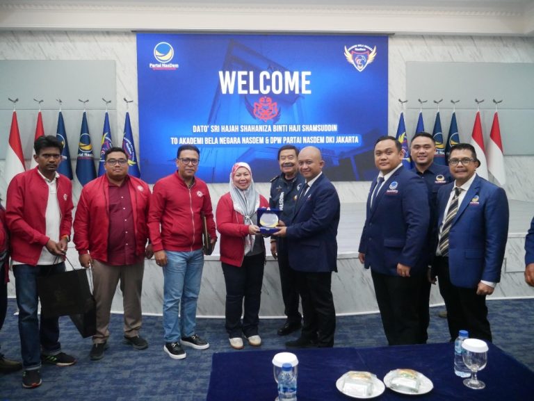 NasDem Jakarta Terima Kunjungan Silaturahmi Partai UMNO Malaysia