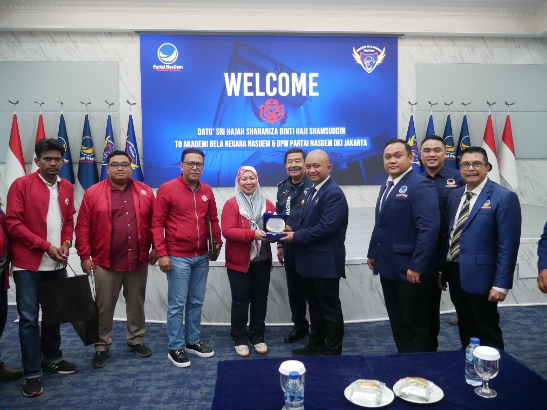 Read more about the article NasDem Jakarta Terima Kunjungan Silaturahmi Partai UMNO Malaysia