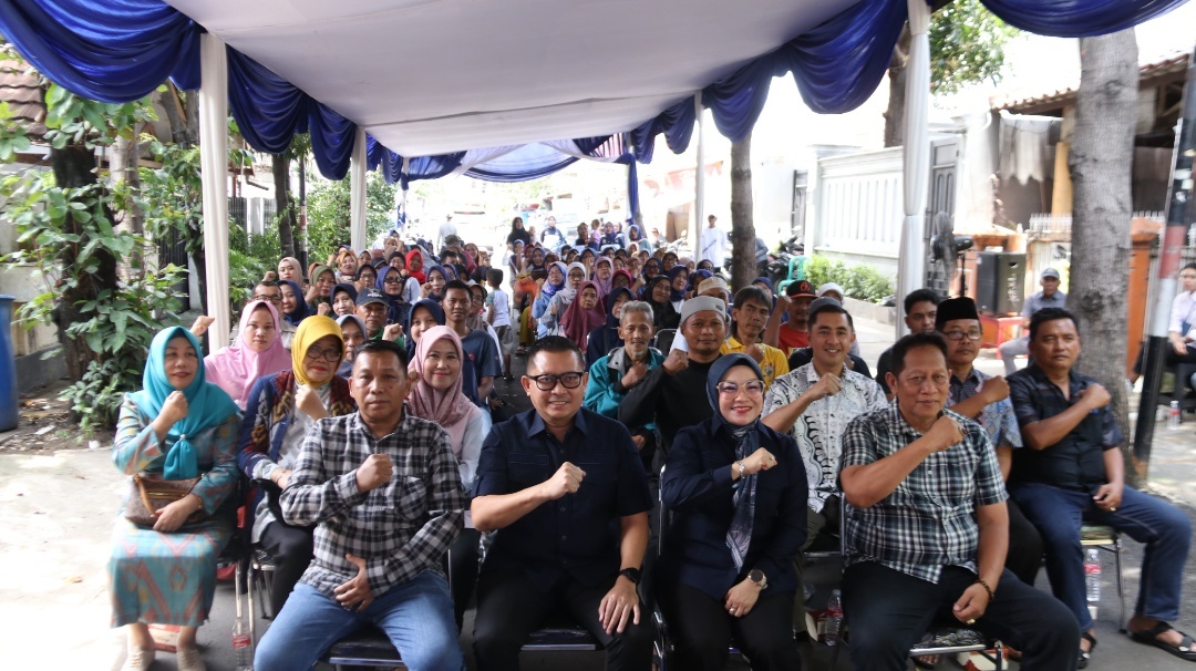 Read more about the article Imamuddin Kawal Aspirasi Warga Kelurahan Kebon Bawang
