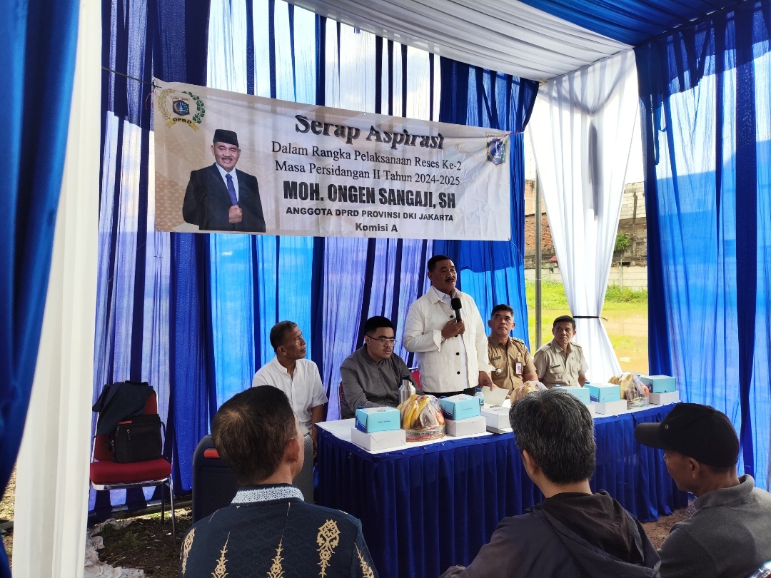Read more about the article Ongen Sangaji Kawal Aspirasi Warga Pulogadung